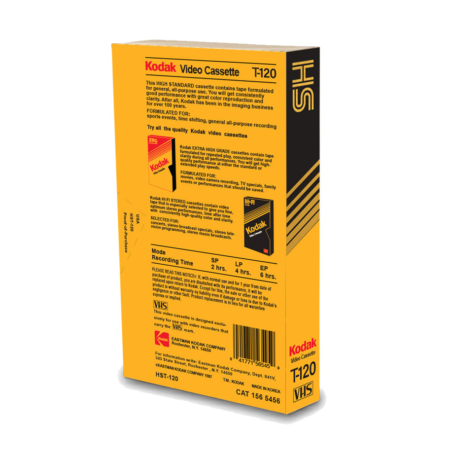 KODAK VHS Sketchbook